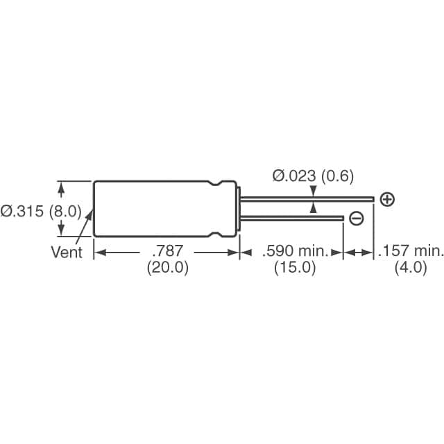 ELXZ160ELL561MH20D United Chemi-Con  Aluminum Electrolytic Capacitors